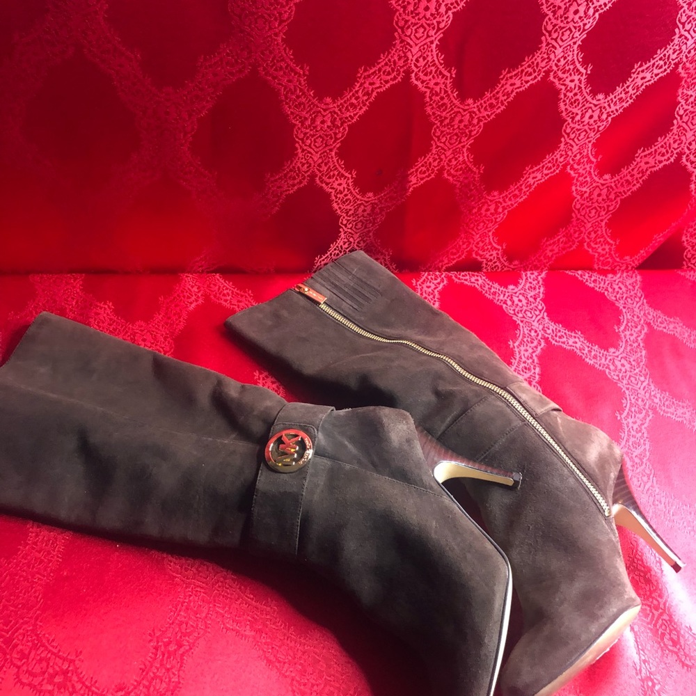 Michael Kors Shoes | Caroline Boots / Booties Regular Chocolate Brown, - Picture 3 of 4